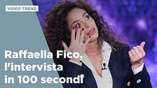 Raffaella Fico, l'intervista in 100 secondi