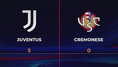 Juventus-Cremonese 5-0: gli highlights