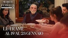 Le trame dal 19 al 23 gennaio