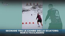 Gol allo… sciatore