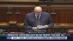 Breaking News delle 14.00 | Crosetto: sostegno Kiev ma no truppe italiane