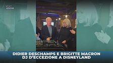 Deschamps e Brigitte Macron in versione DJ