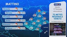 Tg Meteo Regionale Veneto