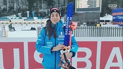 Biathlon, Lisa Vittozzi: "Terzo posto e belle sensazioni, al tiro mi sento sempre più sicura"