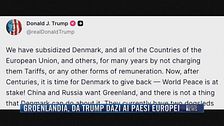 Breaking News delle 21.30 | Groenlandia, da Trump dazi ai paesi europei