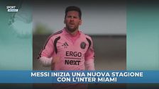 Messi, primo giorno di scuola: la ripresa degli allenamenti dell'Inter Miami