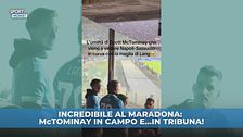 McTominay è ovunque. Anche in tribuna