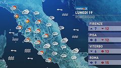 Meteo del 19 gennaio