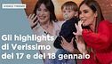 Gli highlights di Verissimo del 17 e del 18 gennaio