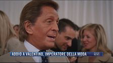 Breaking News delle 21.30 | Addio a Valentino, imperatore della moda