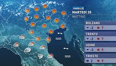 Meteo del 20 gennaio