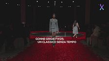 Gonne grigie FW25: un classico senza tempo