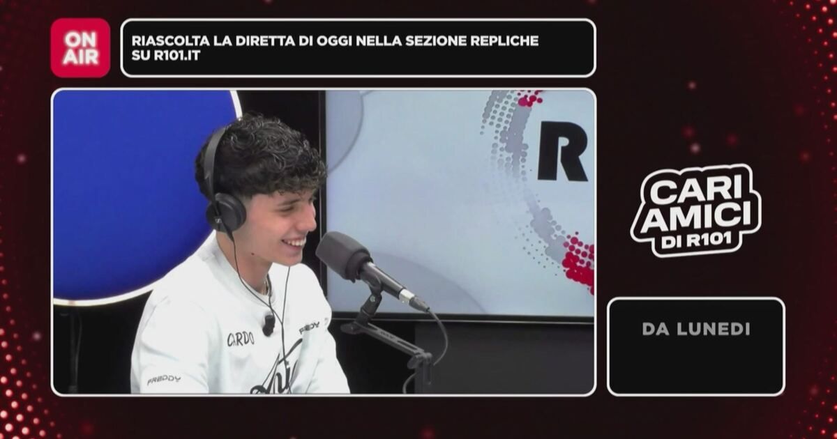 R101: Riccardo a R101 Video | Mediaset Infinity
