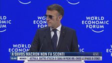 Breaking News delle 16.00 | A Davos Macron non fa sconti