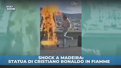 Cristiano Ronaldo on fire...