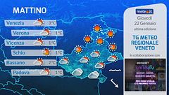 Tg Meteo Regionale Veneto