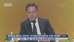 Breaking News delle 11.00 |  Groenlandia, Rutte: ottimo incontro con Trump