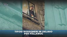 Tifosi rossoneri in delirio per Füllkrug