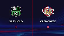 Sassuolo-Cremonese 1-0: gli highlights