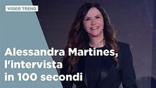 Alessandra Martines, l'intervista in 100 secondi