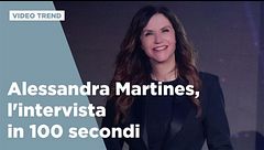 Alessandra Martines, l'intervista in 100 secondi