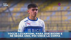 Portiere eroe… senza guanti