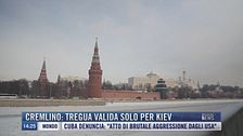 Breaking News delle 14.00 | Cremlino: tregua valida solo per Kiev