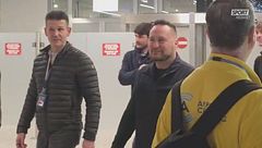 Przyborek sbarca a Fiumicino: le prime immagini del nuovo acquisto della Lazio