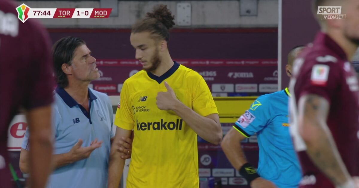 SportMediaset: L'esordio di Massolin in Coppa Italia in Torino-Modena ...