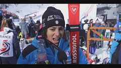 Brignone: "Sono un po' bloccata, ma essere qui adesso è già speciale"