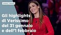 Gli highlights di Verissimo del 31 gennaio e dell'1 febbraio