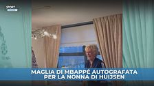 Huijsen cuore di nonna, che regalo: la maglia di Mbappé