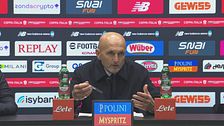 Spalletti: "Complimenti a Palladino, noi abbiamo fatto la partita"