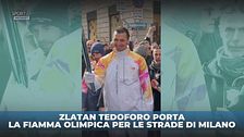Zlatan Ibrahimovic tedoforo