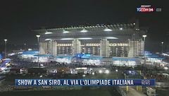 Breaking News delle 21.30 | Show a San Siro, al via l'Olimpiade italiana