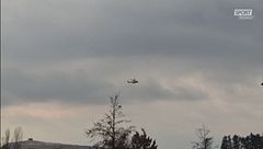 Juve, un elicottero atterra alla Continassa