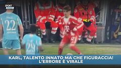 Karl, che figuraccia