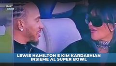 Hamilton e Kim Kardashian al Super Bowl