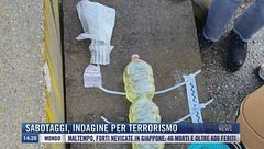 Breaking News delle 14.00 | Sabotaggi, indagine per terrorismo