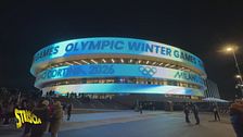 Anticipazione dello "scoop "olimpico di Morello: piove dal tetto dell'Arena Santa Giulia