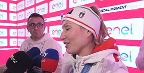 Lollobrigida da Casa Italia: "Il pubblico mi ha dato l'energia giusta"