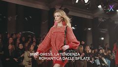 Mini-dress, la tendenza romantica dalle sfilate