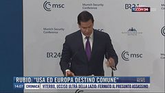Breaking News delle 14.00 | Rubio: "Usa ed Europa destino comune"
