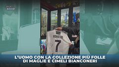 Collezione monstre di cimeli juventini