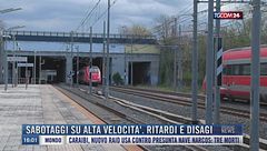 Breaking News delle 16.00 | Sabotaggi su alta velocità. Ritardi e disagi