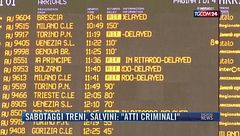 Breaking News delle 21.30 | Sabotaggi treni, Salvini: "Atti criminali"