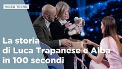 La storia di Luca Trapanese e Alba in 100 secondi