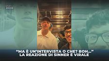 Sinner, che imbarazzo