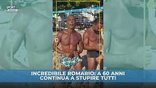 Romario, che fisico a 60 anni!