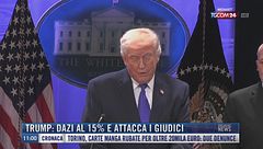 Breaking News delle 11.00 | Trump: dazi al 15% e attacca i giudici